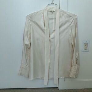Rag & Bone Cream Silk Blouse
